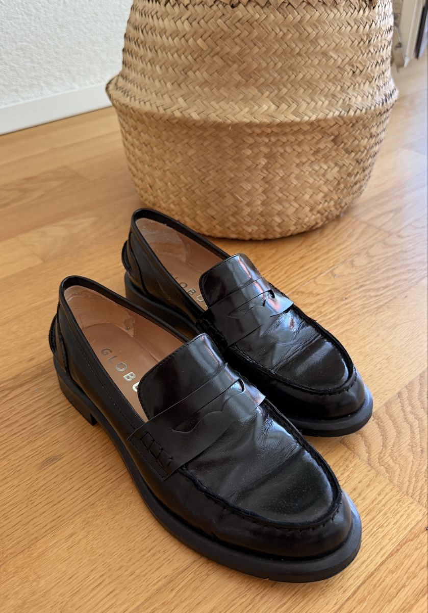 Globus Scarpe da donna: Loafers schwarz Globus Leder – Nuovo (secondo la descrizione) da Bassersdorf venduto da Bassi55