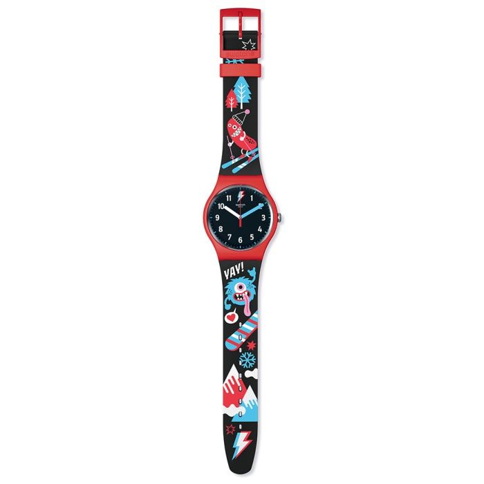 Swatch Orologi: SWATCH "Slide Master" SO29R105, Brand new, No box & papers – Nuovo (secondo la descrizione) da Le Mont-sur-Lausanne venduto da LycaGallery 3