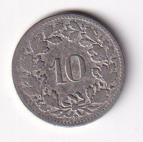 Tutti le monete: 10 Rappen 1900 rar – Usato da Neuchâtel venduto da karlpierrino 1