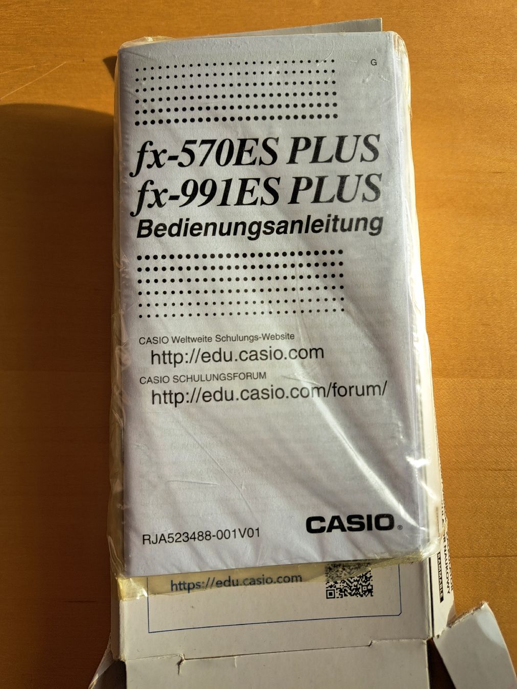 Casio Calcolatrici tascabili: Casio fx-991 ES Plus 2nd edition – Nuovo (secondo la descrizione) da Aarwangen venduto da Flo_h 2