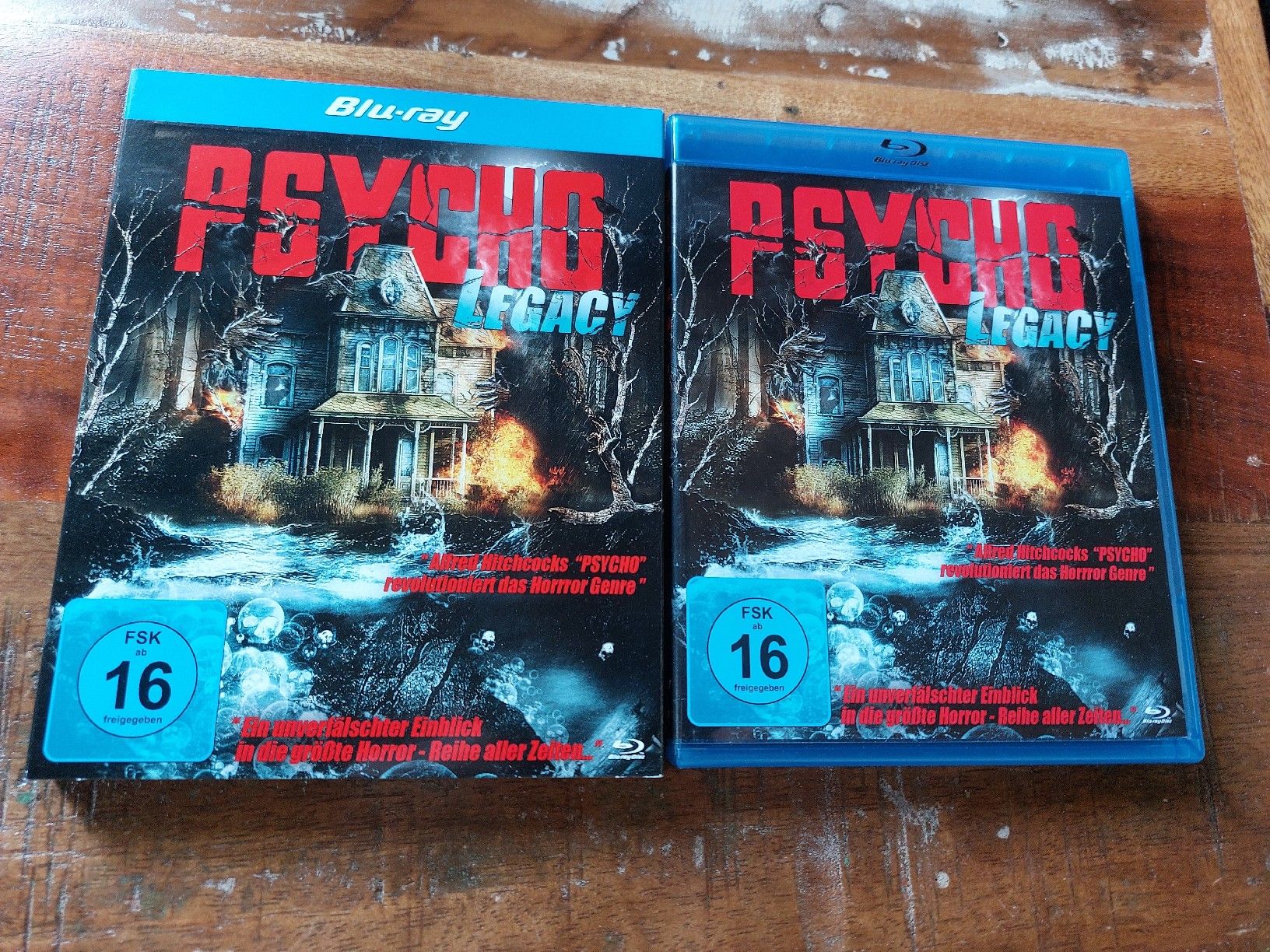 Tutti i DVDs: Psycho Legacy, Blu Ray Horror Doku – Usato da Winterthur venduto da Belzarek 2