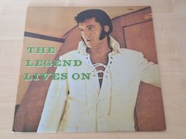 Elvis Presley The Legend Lives On LP Canada