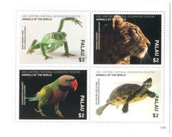 Block "Tiere & Vögel". Palau