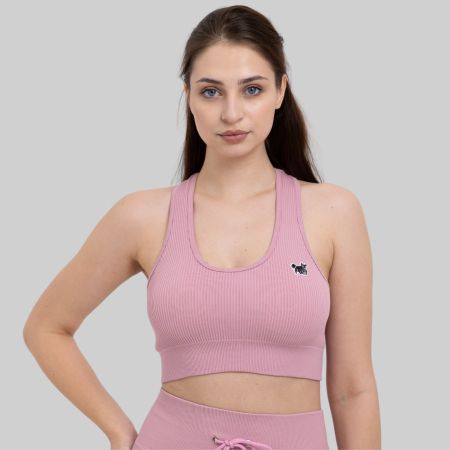 Damen Sport BH High Support Bohnen Paste Fitness XXL YAKWARY