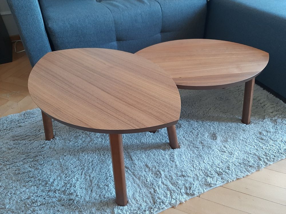 2x tables basses de salon IKEA STOCKHOLM Kaufen auf Ricardo