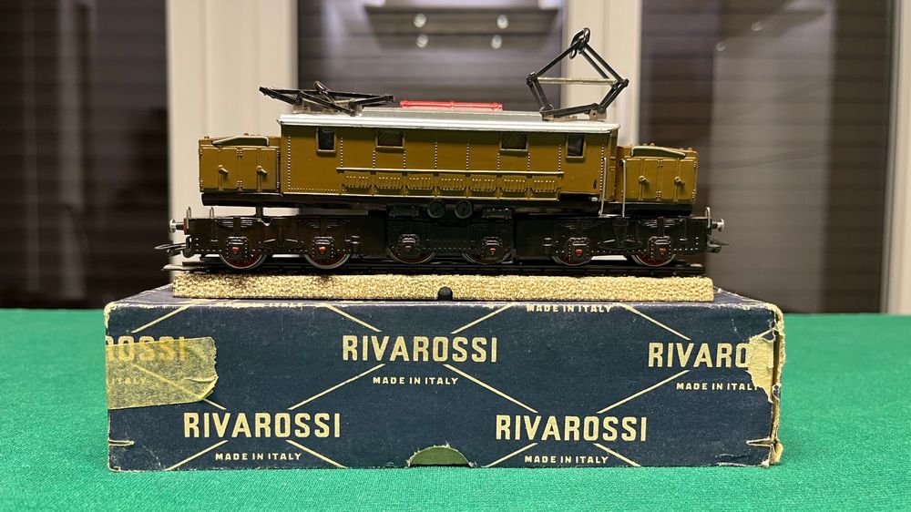 Locomotive Rivarossi FS E 454 002 – HO, époque 5, Analogique, CC, Plastique, Neuve