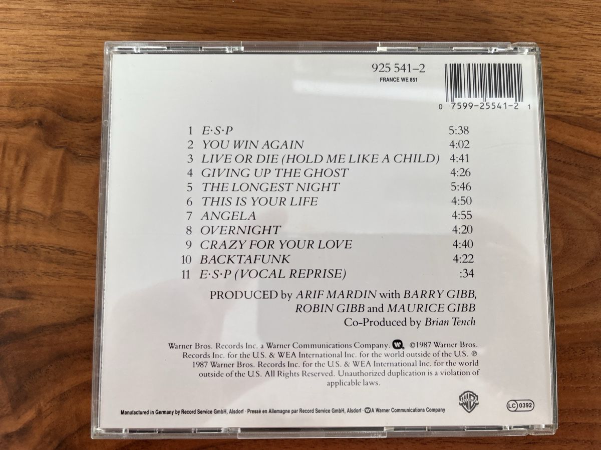 CD: CD Bee Gees- ESP – Usato da Merenschwand venduto da katerchen01 2