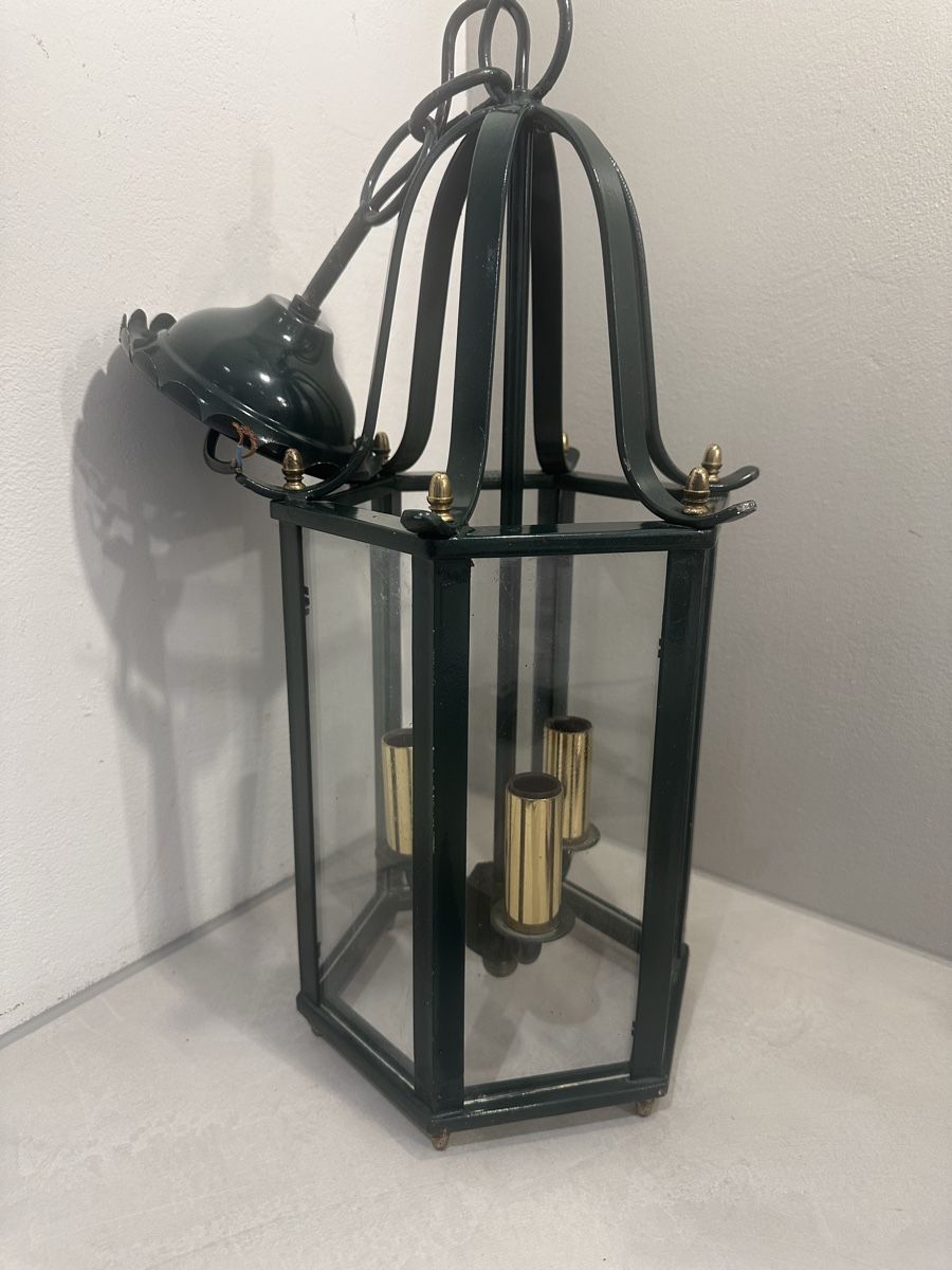 Lampadari & plafoniere: Hängelampe im Laternenstil 66 cm – Usato da Nebikon venduto da Vanessa2003 4