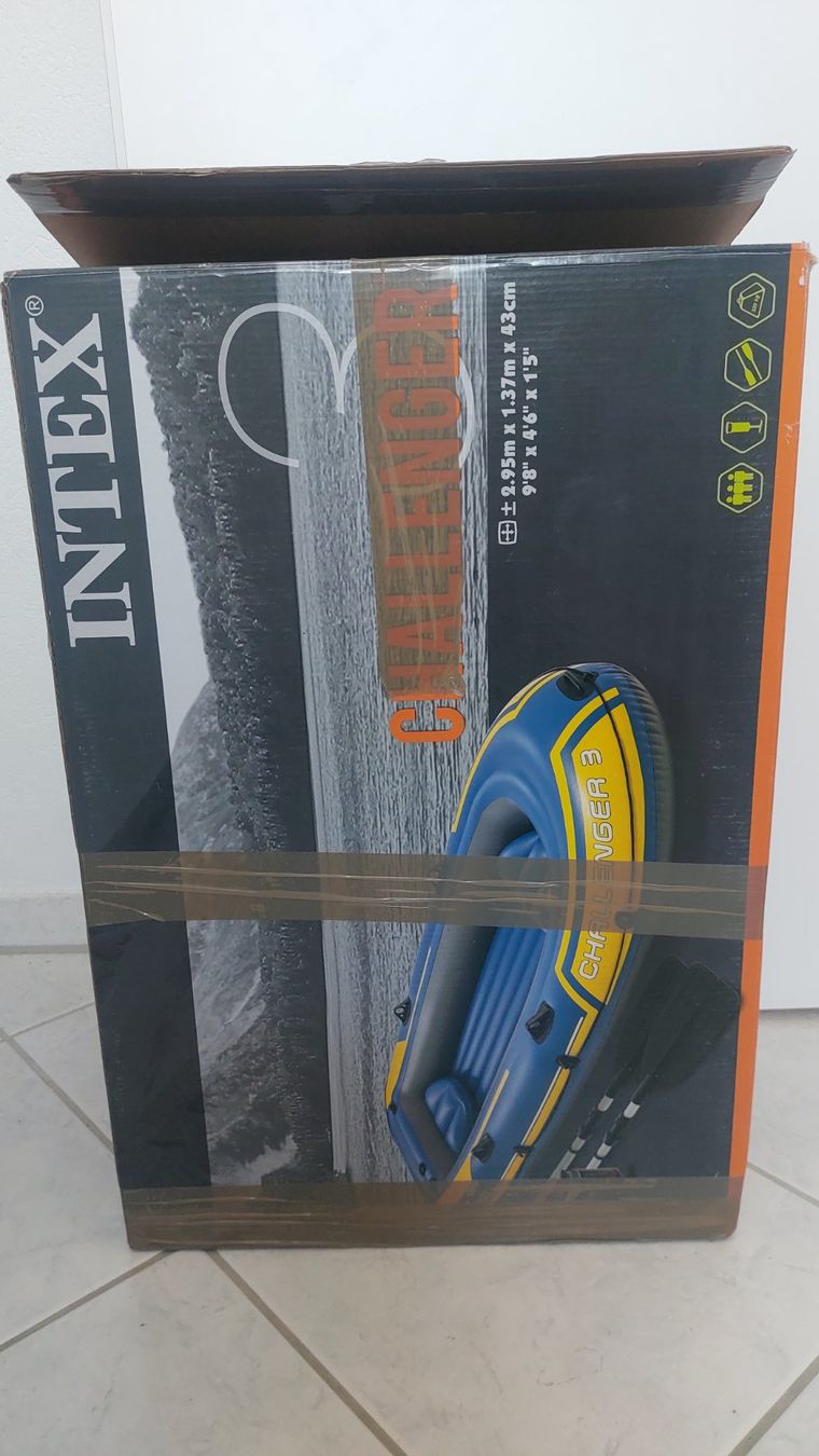Bateaux: Intex Schlauchboot Challenger 3 – D'occasion à Adlikon par NoeliaMina