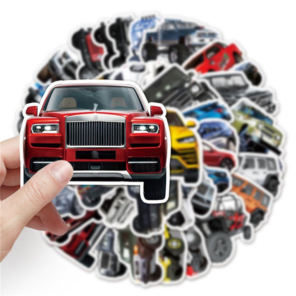 Sticker: 50 stk. Suv Autos Aufkleber – Nuovo e nell'imballaggio originale da Uerkheim venduto da Kaufoption 2
