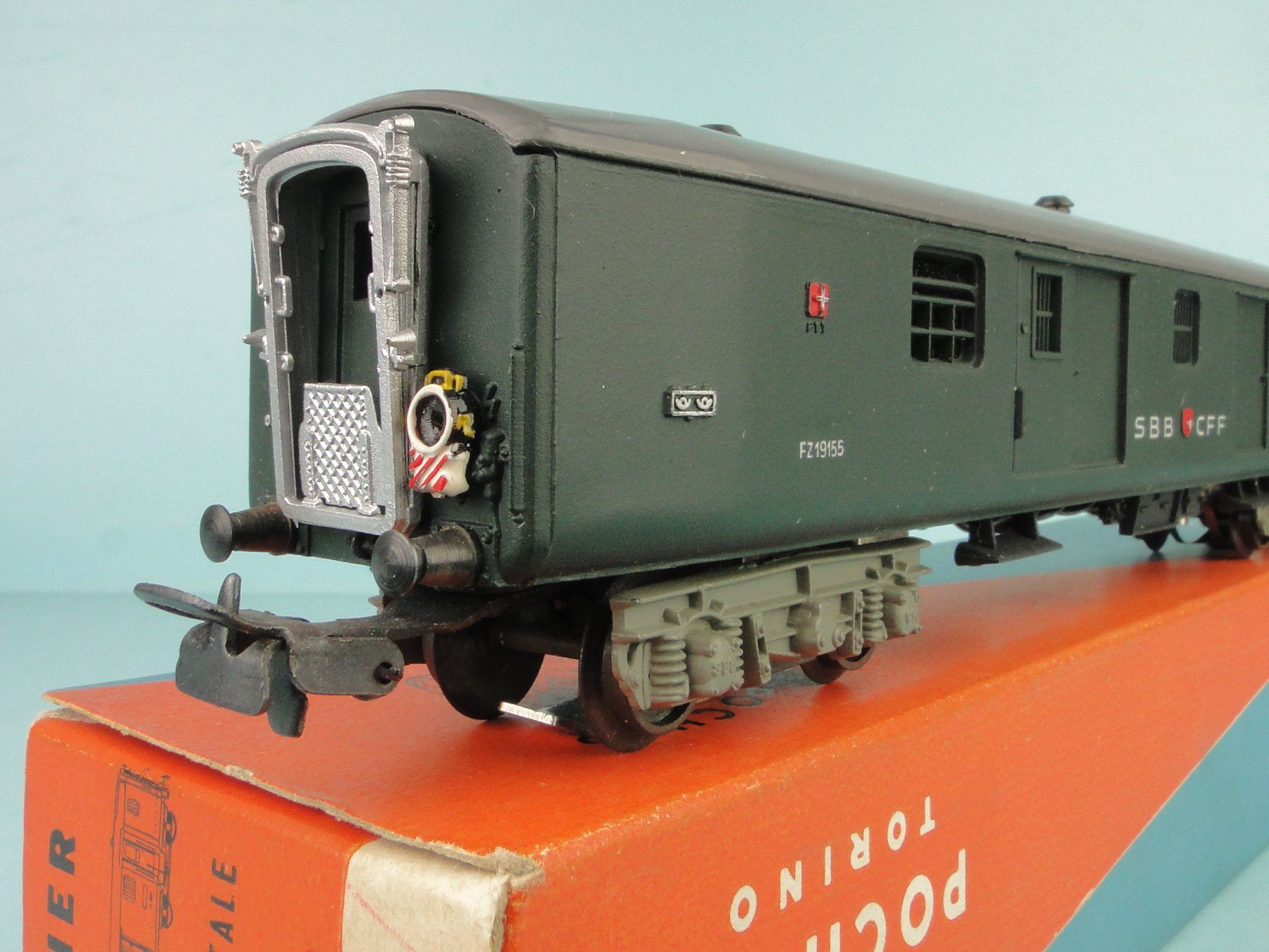 Pocher Modellini di ferrovie: Pocher H0 SBB Gepäckwagen, AC – Usato da Bülach venduto da cann11 4