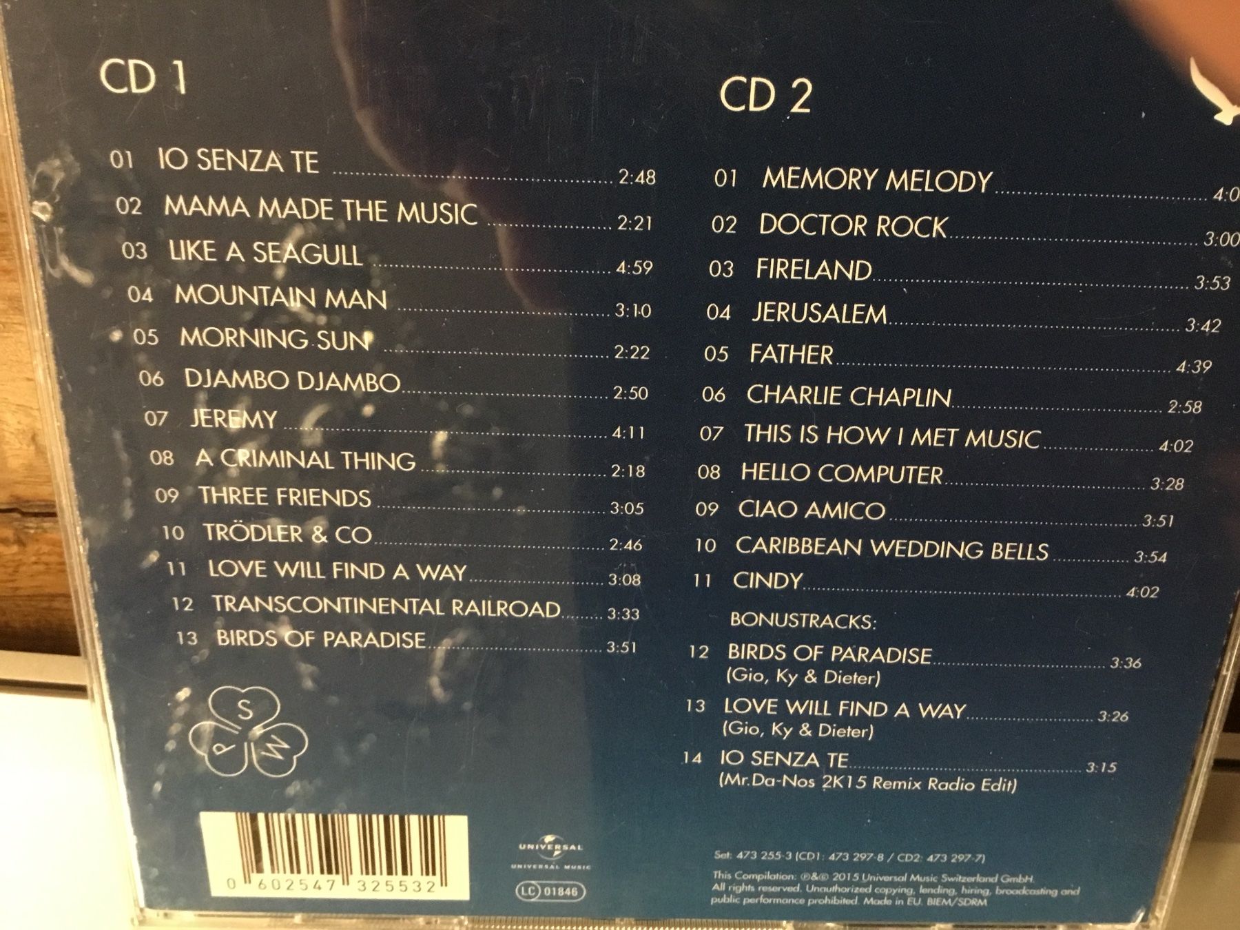 CD: Peter, Sue & Marc - Io Senza Te - Original CD – Usato da Thierachern venduto da sweden08 1