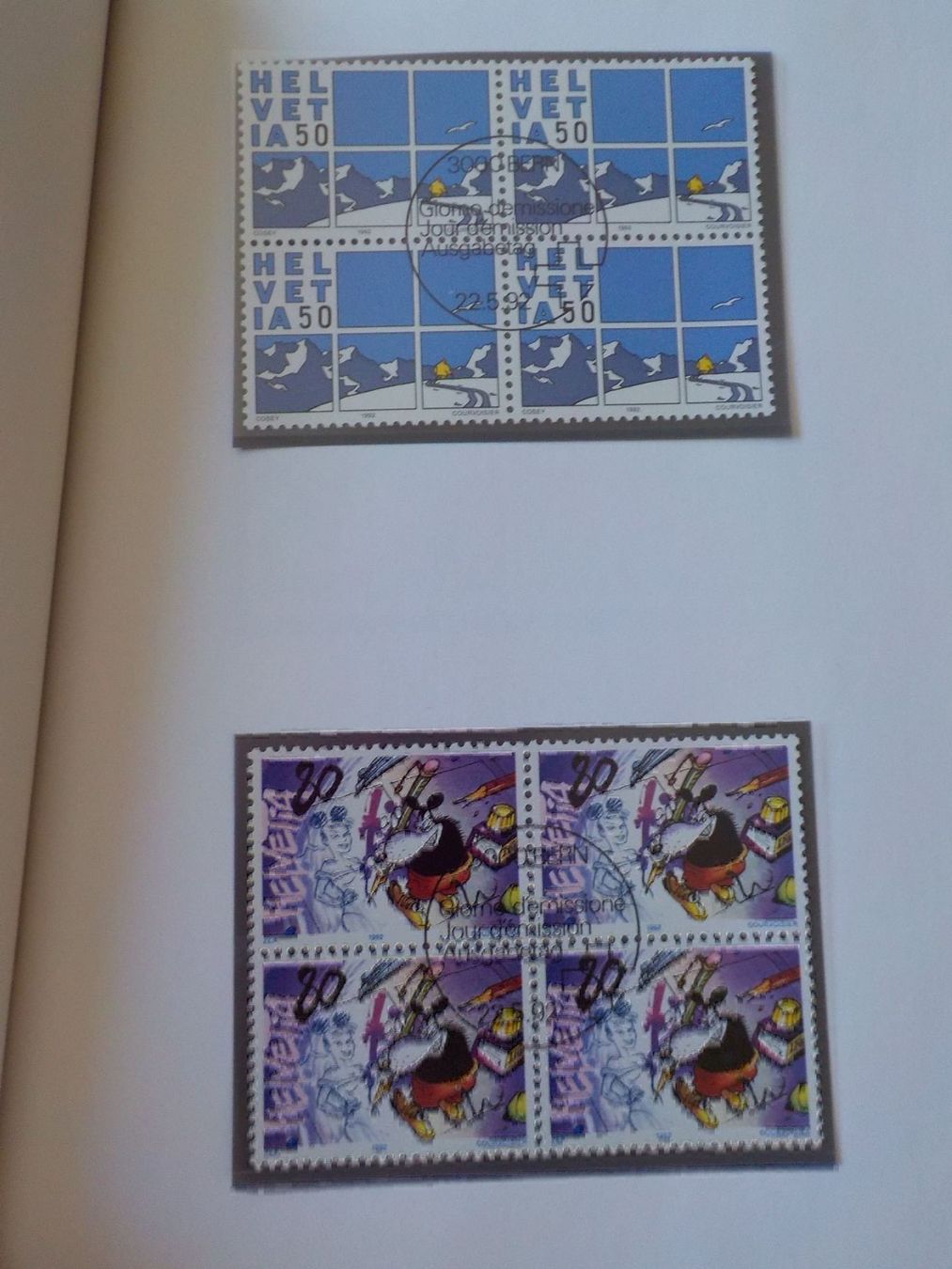 Tutti i francobolli: 1992, Jahresausgabe PTT – Nuovo (secondo la descrizione) da Muri b. Bern venduto da Ricardoverkauf 9