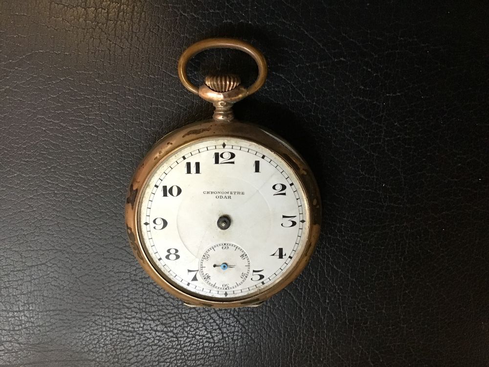 Taschenuhr, Stempel 0800, Nr. 548362, Odar Chronometre (Defekt) in Rüti ...