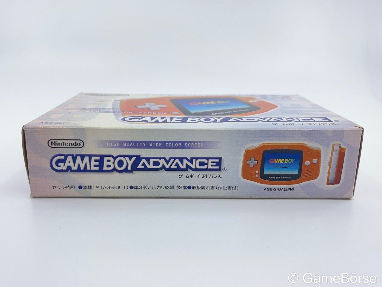 Nintendo Console: GBA Nintendo Gameboy Advance Orange mit OVP CIB – Usato da Stettfurt venduto da GameBoerse 2