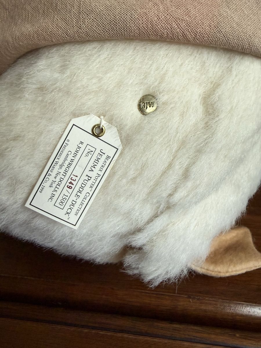Puppen: R.John WRIGHT Jemmima Puddle-Duck-Beatrix Potter N 1349/5000 – Neu und originalverpackt aus Mumpf von A_B_E 3