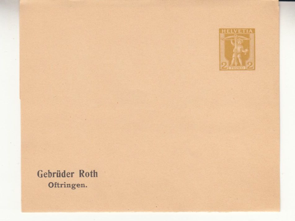Alle Briefmarken: SGK PSB 002 Roth Oftringen – Gebraucht aus Bürglen TG von StampGraf