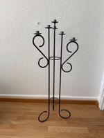 Kerzenständer, Metall, anthrazit, für 5 Kerzen, Top!