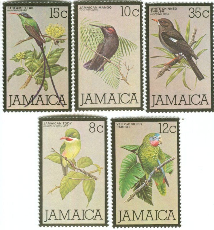 Tutti i francobolli: Briefmarken "Vögel". Jamaika. – Nuovo e nell'imballaggio originale da Basel venduto da Butsch5