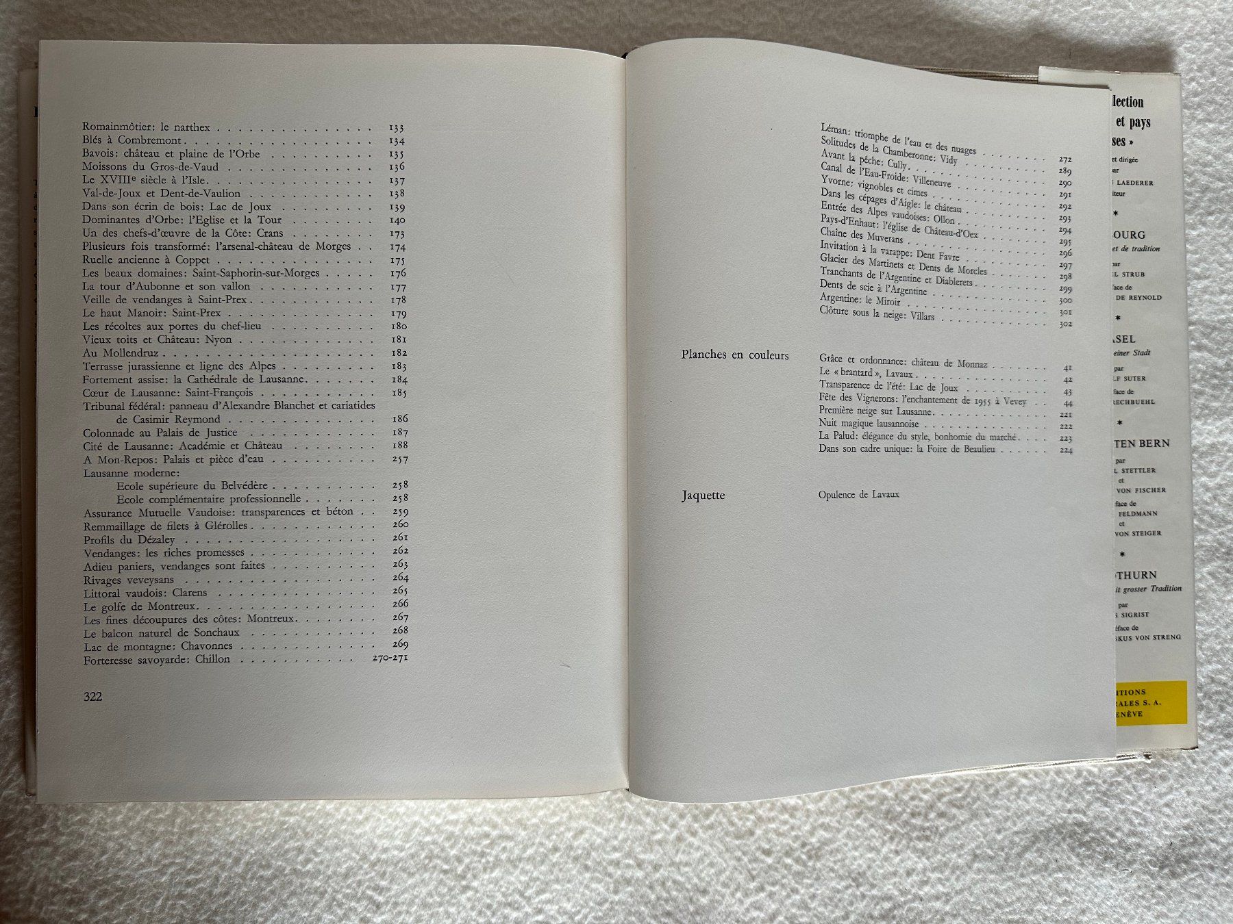 Bücher: Livre "Pays de Vaud" Jean Nicollier – Gebraucht aus Ste-Croix von mjmg 6