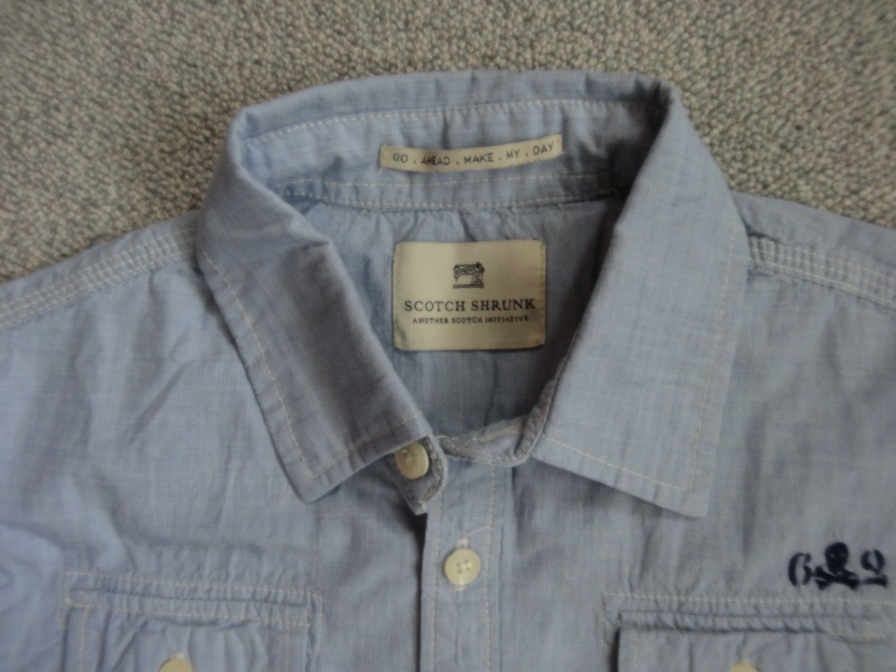 Camicie, T-shirt & Polo: Scotch Shrunk Hemd Gr 152 – Usato da Rekingen AG venduto da nederland1 2