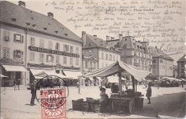 CHAUX-de-FONDS, place du marché