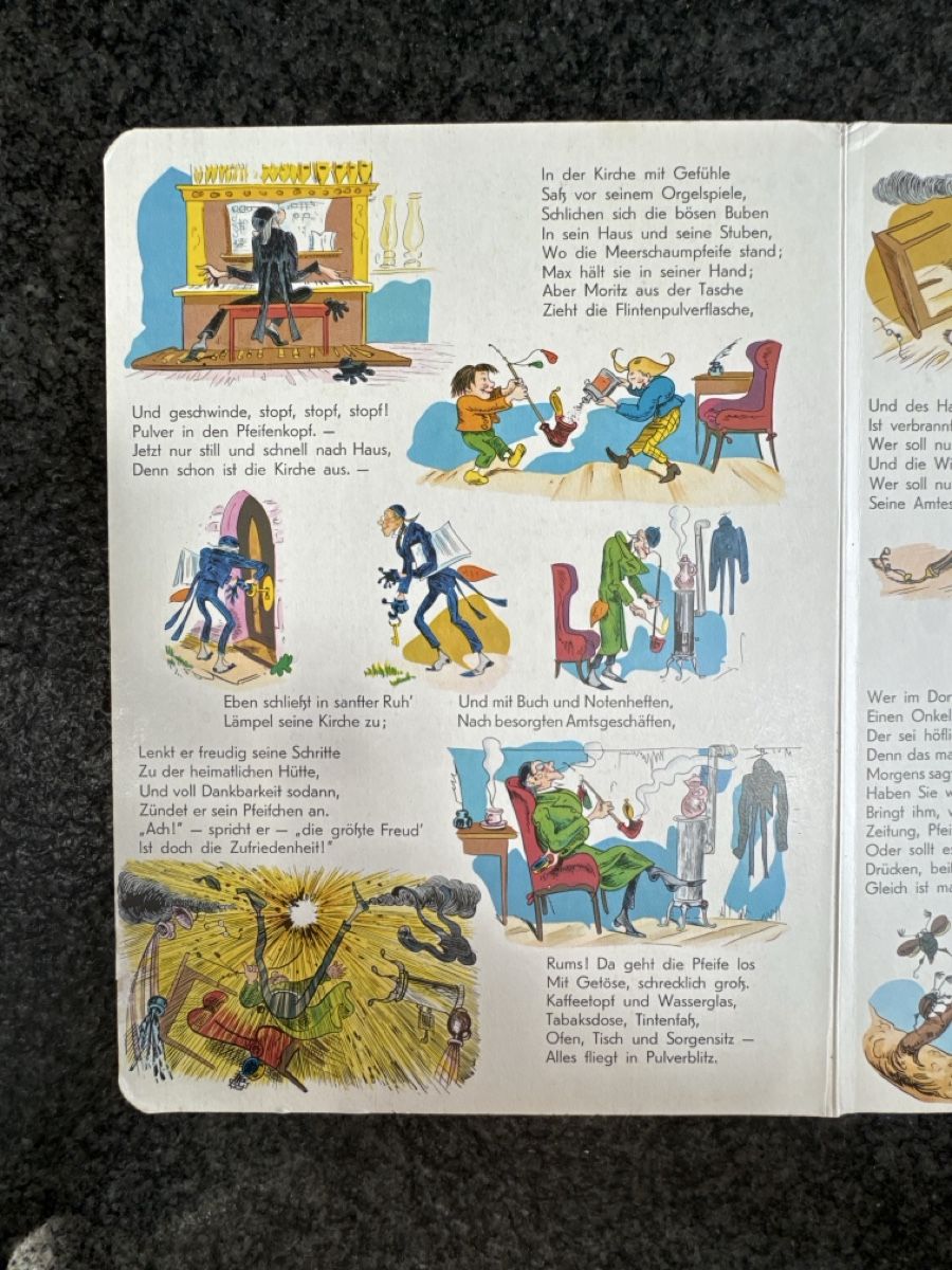 Livres: Max und Moritz Wilhelm Busch   – D'occasion à Eschenz par Belladog 3