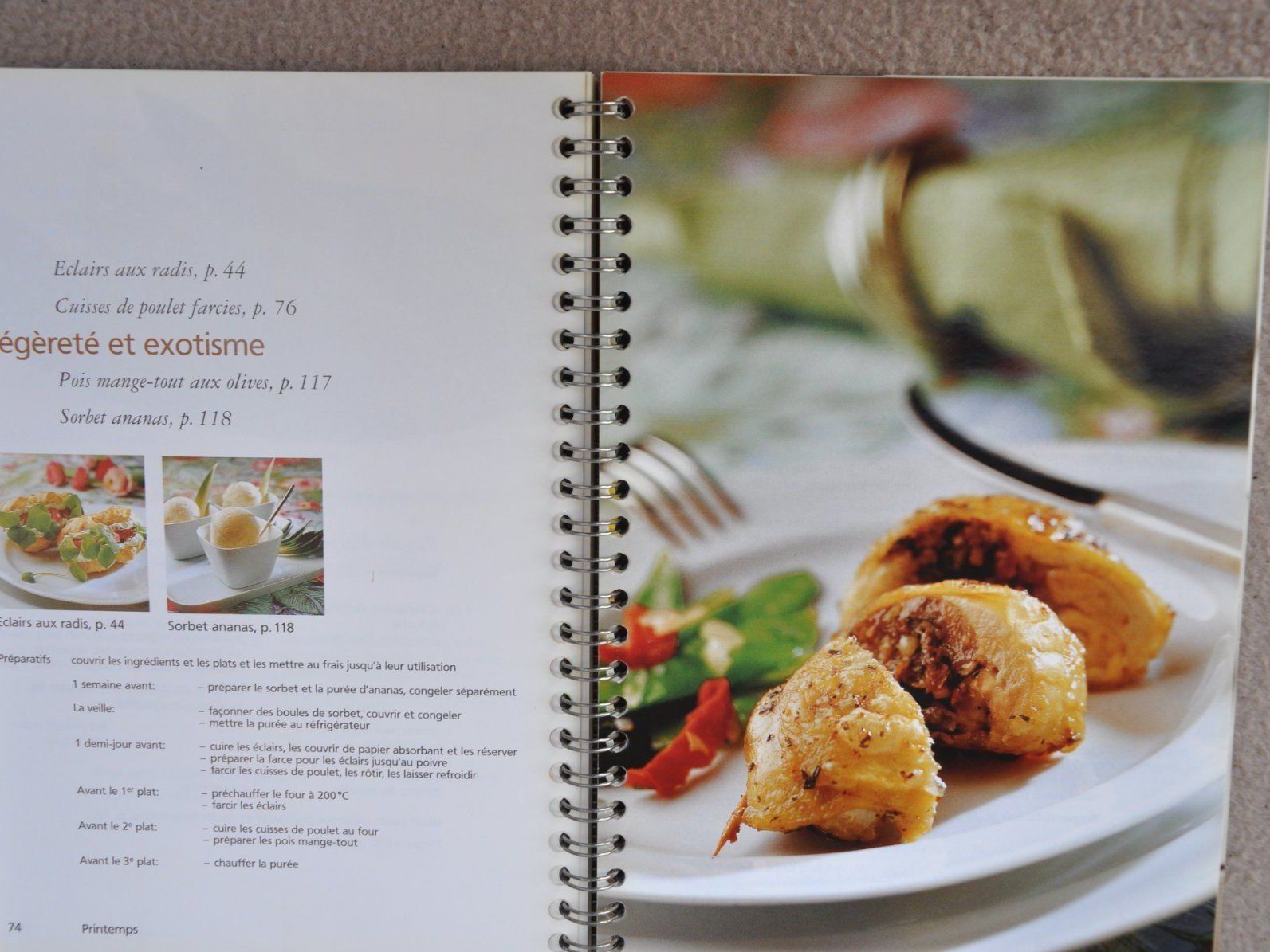 Bücher: Recettes faciles pour charmer vos convives - Betty Bossi – Gebraucht aus Fully von Minouchka 2