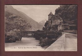 Pont de SAINT-MAURICE - 1913