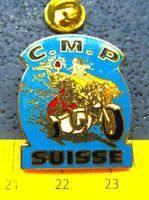 CMP SUISSE CLUB MOTO POLICE PIN ENAMEL