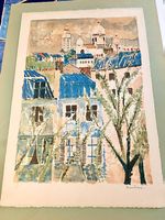 Très belle lithographie de G. Burdone