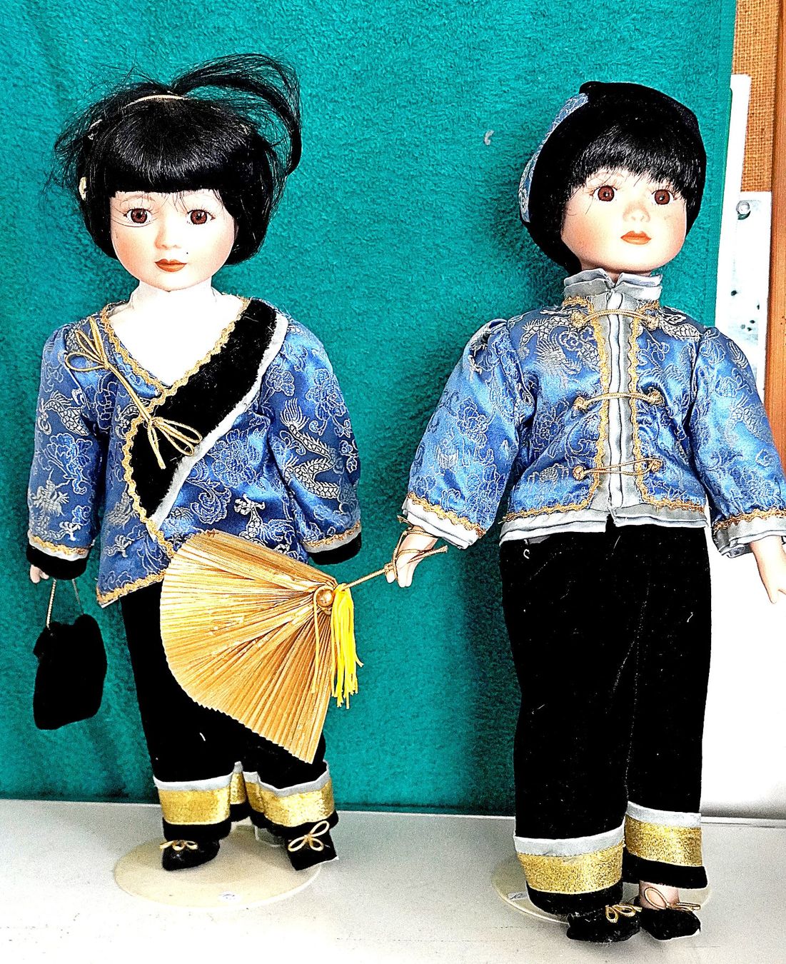 Bambole: Puppen Kinderpaar Ost-Asiaten – Usato da Baar venduto da 2cvbaar