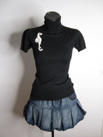 Pull chic avec décoration