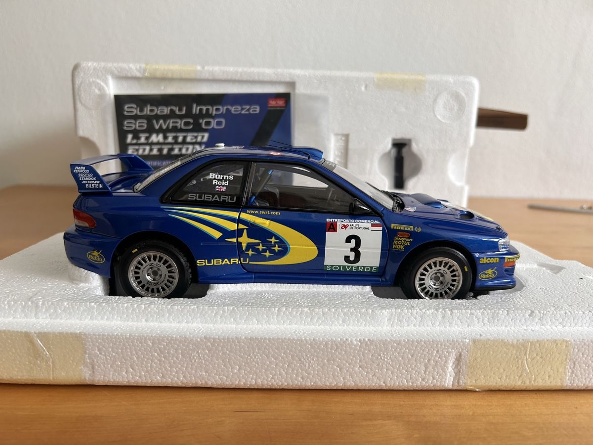 Subaru Modellini d'auto: Subaru Impreza WRC '00 R.Burns 1:18 – Nuovo (secondo la descrizione) da Romanshorn venduto da tamiya_aul 2