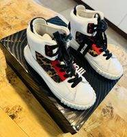 Unisex leder Basket Cavalli original grosse 35