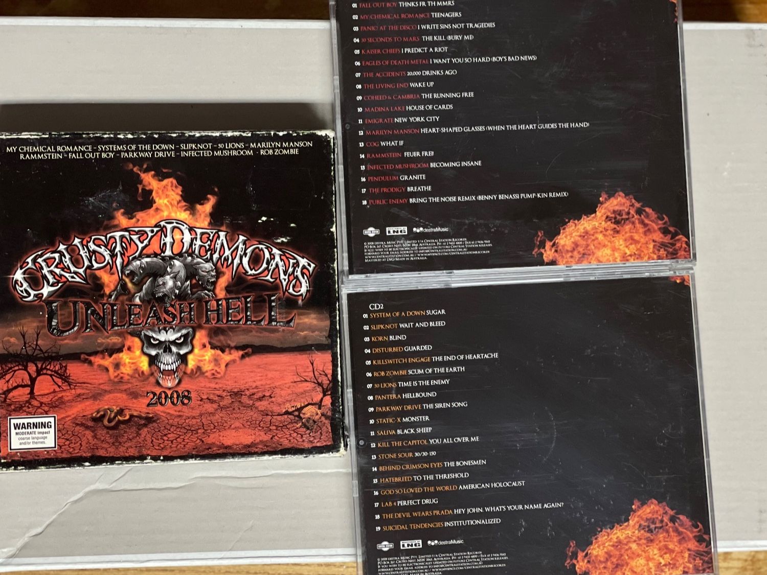 CD: Crusty Demons-Unleash Hell – Usato da Muri b. Bern venduto da AdidasCollector 2