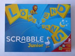 Kreuzwortspiel Scrabble Junior, Mattel 2012, neuw., kompl.