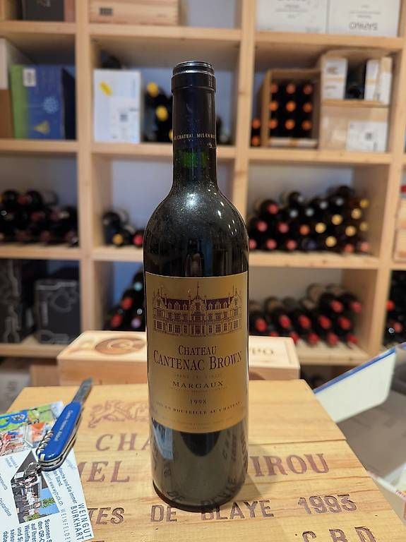 Wein: Chateau Cantenac Brown 1998 – Gebraucht aus Porza von Marti24 3