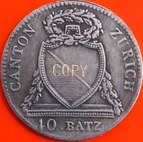 40 Batzen 1813 Kanton Zürich - Reproduktion
