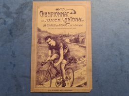 FAHRRAD  1908  CHAMPIONNAT UCVM CARTE  VINTAGE