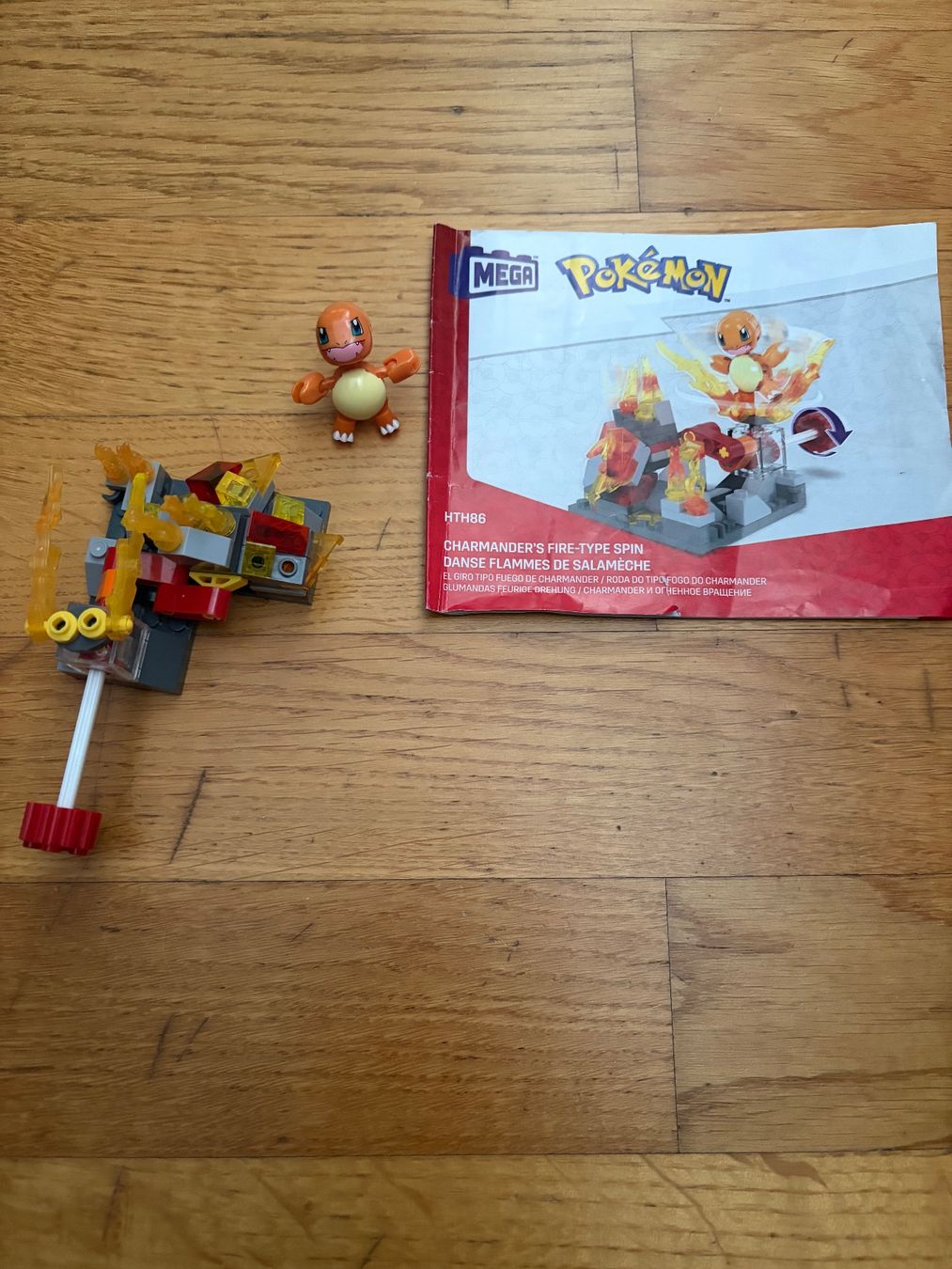 Mega Giocattoli: 4x Mega Construx Pokémon-Ivysaur, Pikachu, Luxio, Charmander – Usato da Baden venduto da nnedi 3