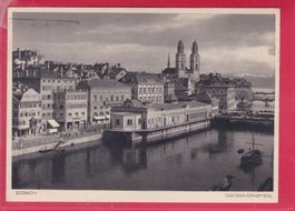 ZÜRICH, FLEISCHHALLE, GROSSMÜNSTER, 14.8.1932