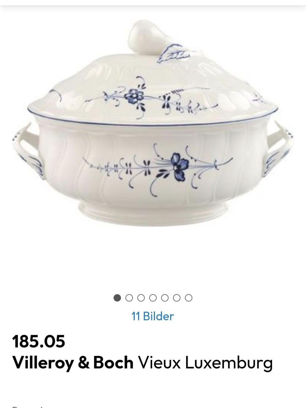 Villeroy & Boch Ciotole: Villeroy & Boch Suppenterrine – Usato da Stein AG venduto da MARILiii89 6