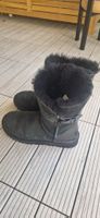 UGG Boots Black EU 37 Suede Sheepskin Lined Used