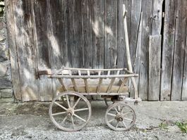 Kleiner Leiterwagen antik