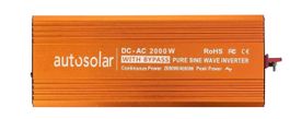 2000 Watt 24V mit Bypass Wechselrichter reiner Sinus - 230V