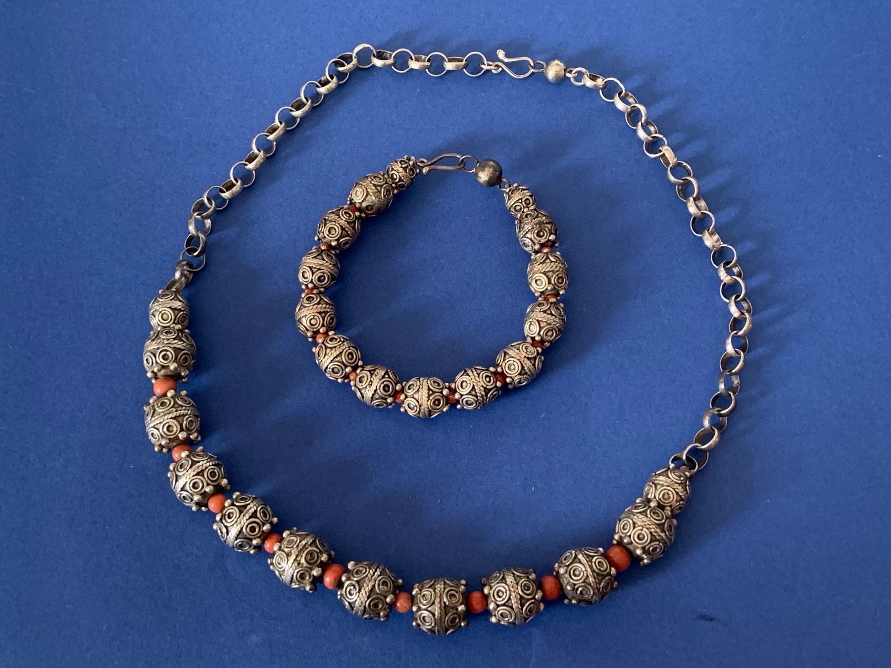 Catenine: Kette & Armband SET INDISCH (silber) – Usato da Laufen venduto da belleskulptur 1