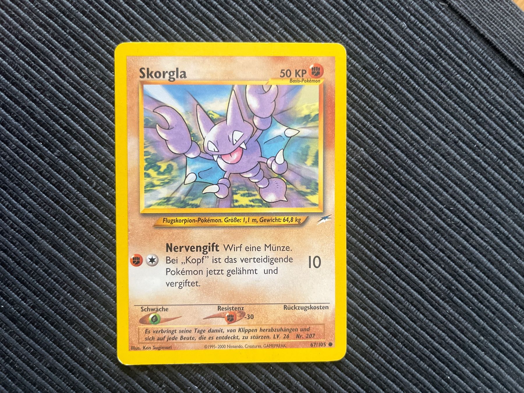 Pokémon Carte collezionabili: Pokemon Skorgla Neo Destiny – Usato da Wabern venduto da Collectfun