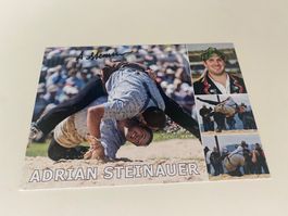 Ältere Adrian Steinauer Autogrammkarte - Schwingen