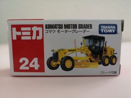 Tomica 24 Komatsu Motor Grader